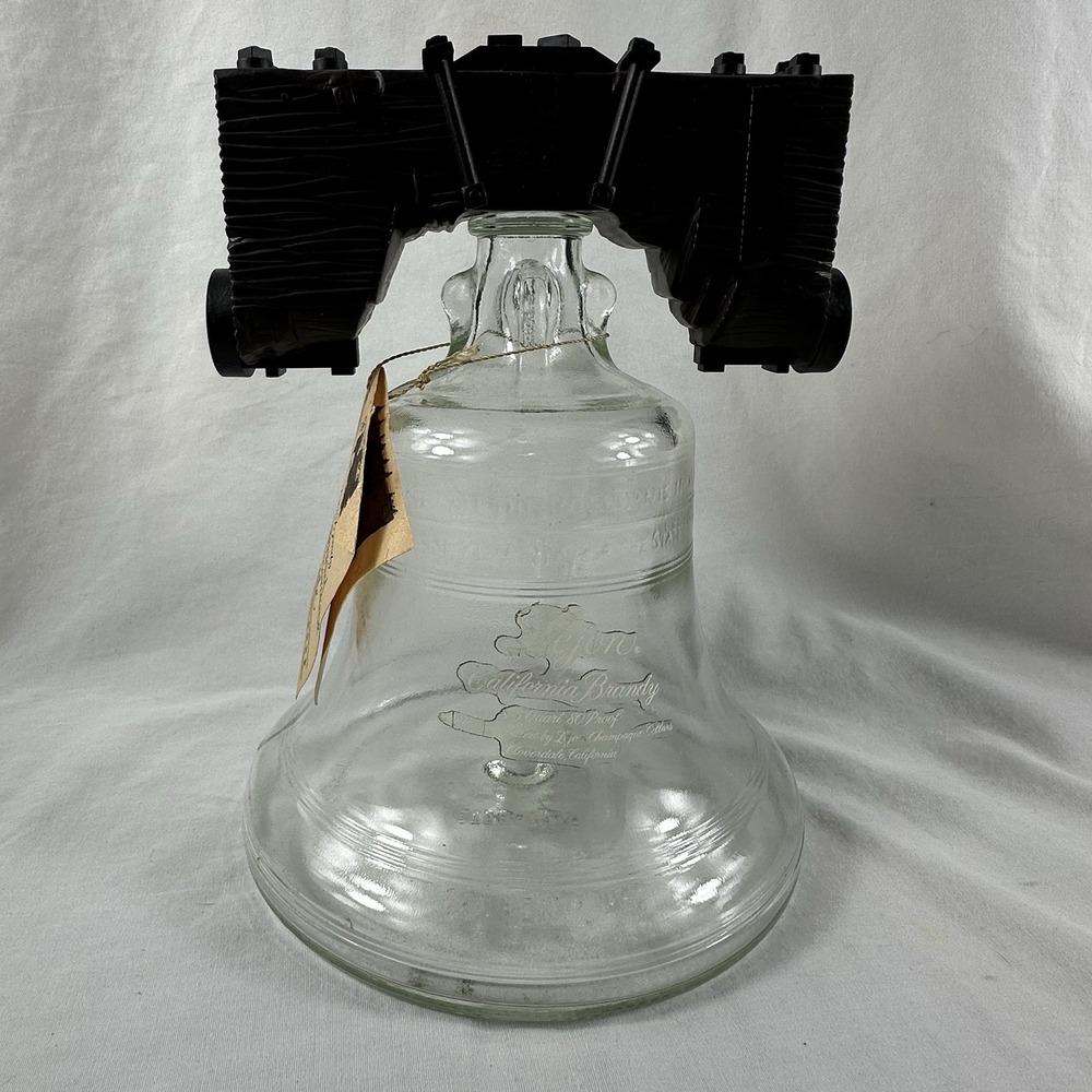 1976 "BICENTENNIAL LIBERTY‎ BELL" Lejon California Brandy Decanter
